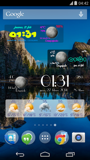 FancyClock Widget Pro