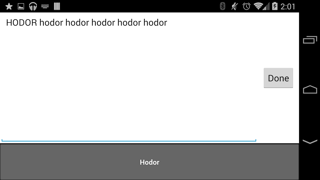 Hodor Keyboard