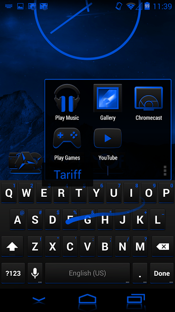 JB Extreme Theme Blue CM11