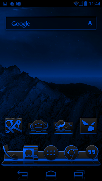 JB Extreme Theme Blue CM11