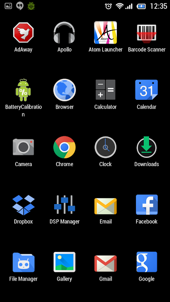 Mianogen - Launcher Theme