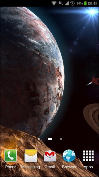 Planetscape 3D Live Wallpaper
