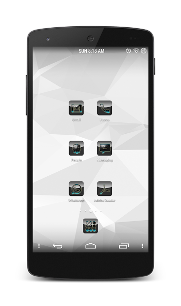 Shining Blue Icon Pack