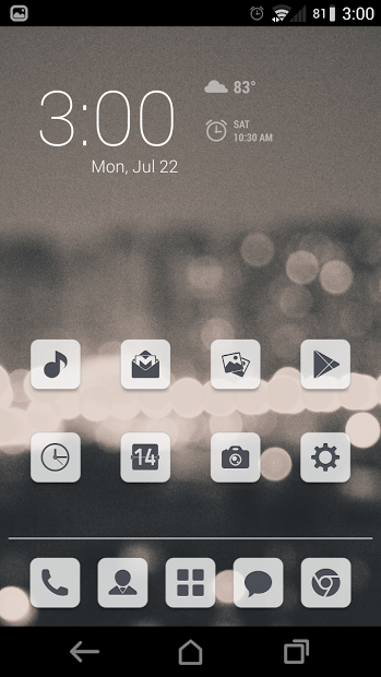 Simplex Blue Theme CM11