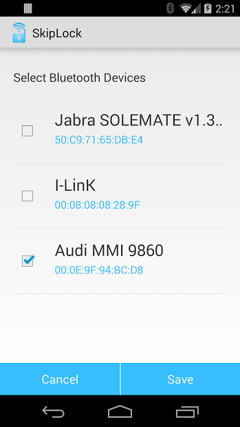 SkipLock Wifi Bluetooth Unlock