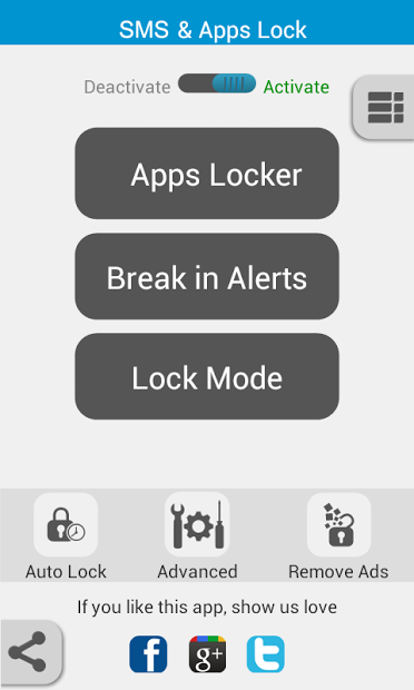 SMS & Apps Lock