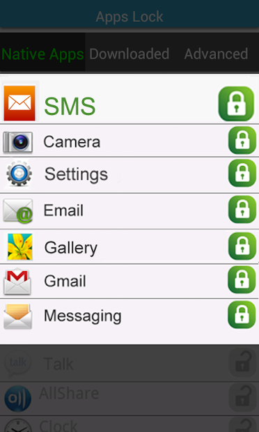 SMS & Apps Lock