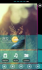 WP7blue Theme GO Launcher EX