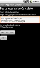 Peace App Value Calculator