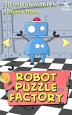 Robot Puzzle Factory for kids