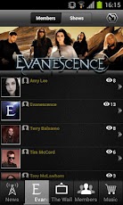 Evanescence: Mobile Backstage