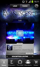 Evanescence: Mobile Backstage