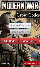 Modern War Grow Codes
