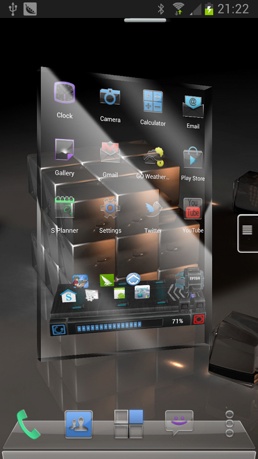 Crystal Next 3D Theme Pro