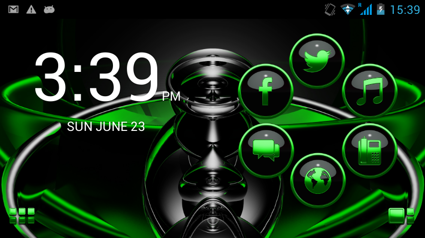 3D Green Deluxe GSLTHEME