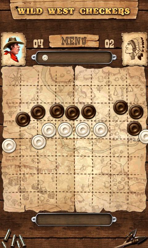 Wild West Checkers