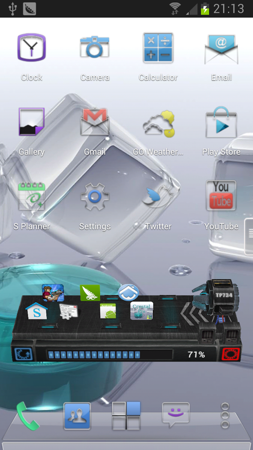 Crystal Next 3D Theme Pro