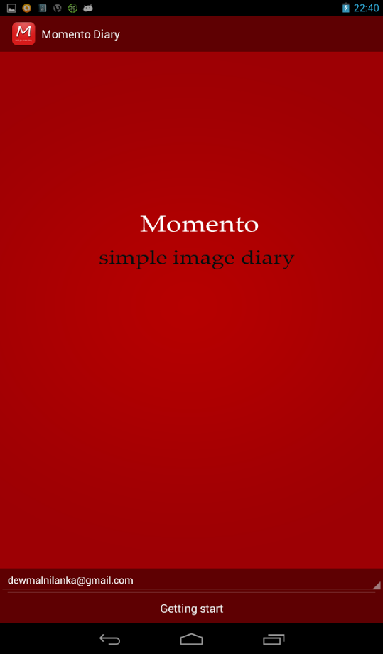 Momento - The Image Diary
