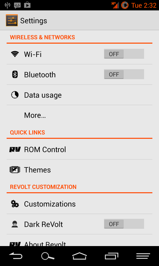 HOLO LIGHT ORANGE CM THEME