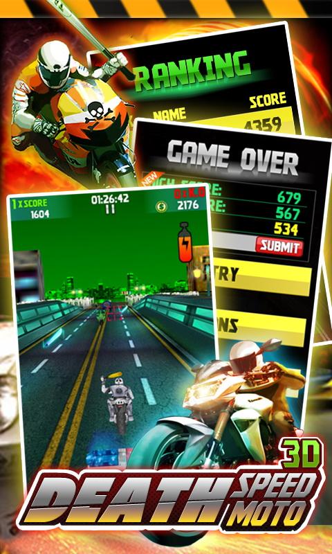 Death Speed：Moto 3D (Mod Money)
