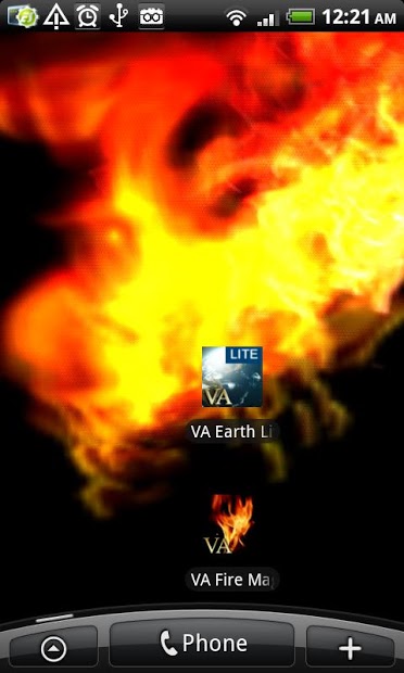 VA Fire Magic Wallpaper