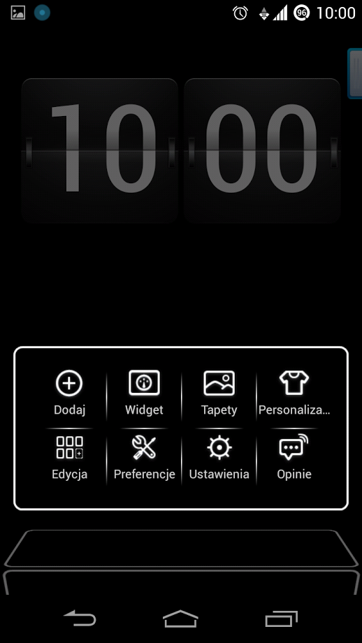 Holo B&W Next Launcher Theme