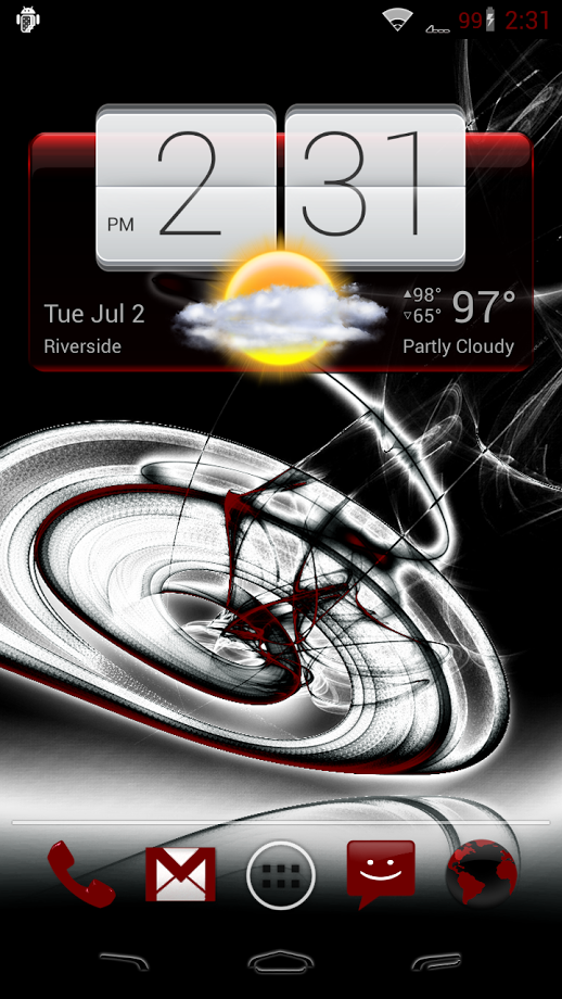 SSD Red CM9 CM10 Theme