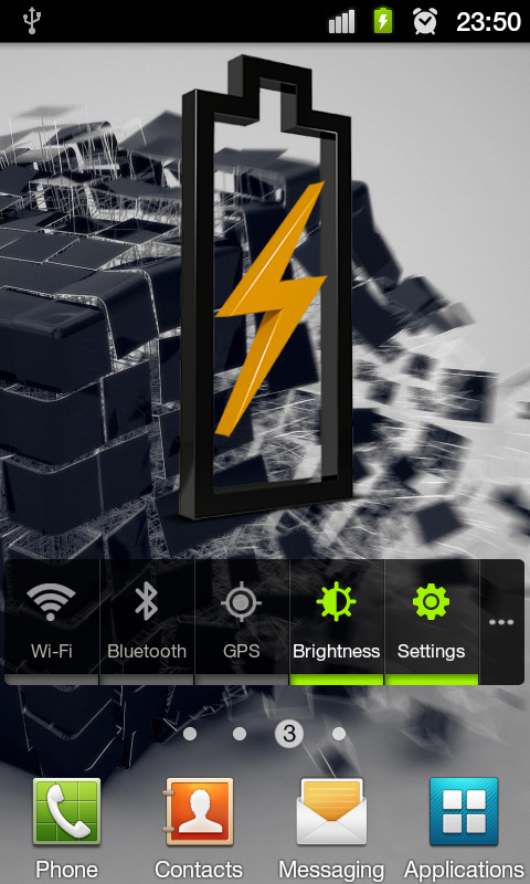 3D Design Battery Widget R5