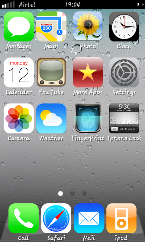 iOS 7 iPhone Theme