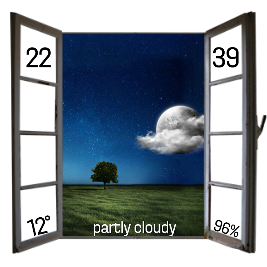 Real Window UCCW Weather Skin