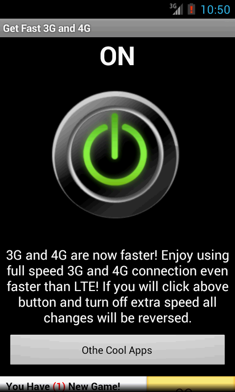 GET FASTER 3G & 4G