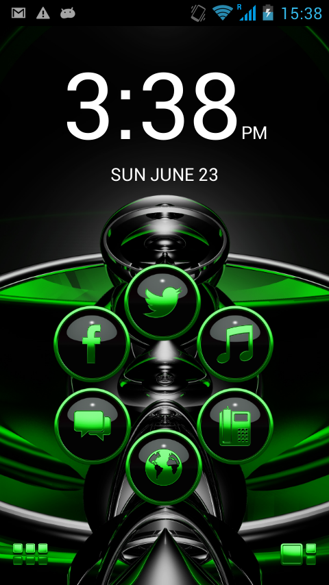 3D Green Deluxe GSLTHEME