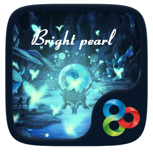 Bright Pearl GO Launcher Theme 1.0
