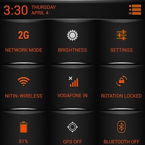 Dark Fire Theme CM11/AOSP/PA 4.00