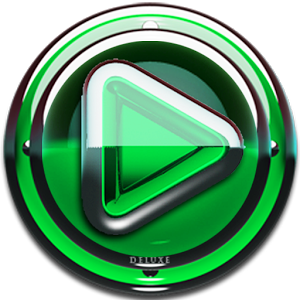 Poweramp skin Green Glas delux 1.33