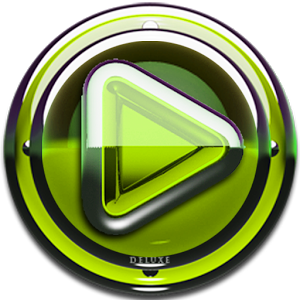 Poweramp skin Lime Glas deluxe 1.33