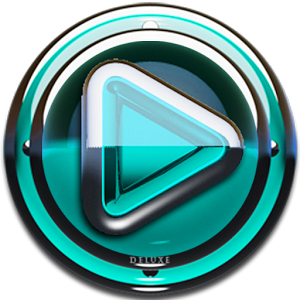 Poweramp skin Turquoise Glas 1.33