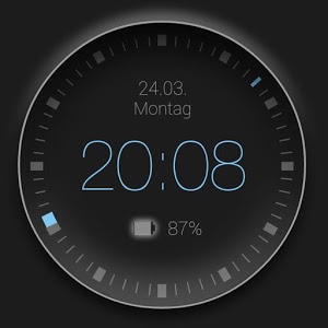 Smart clock zooper widget 