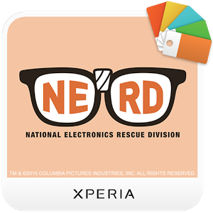 XPERIA™ Pixels  NERD Theme 