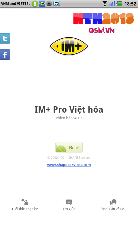 IM+ Pro Việt hóa