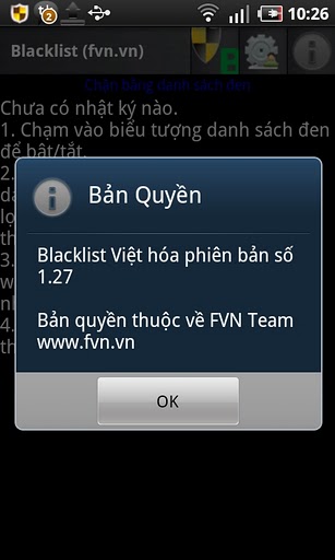 BlackList Việt hóa