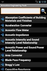 Acoustics Engineering Pack