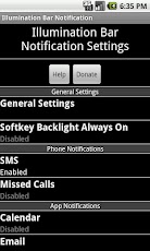 Illumination Bar Notification