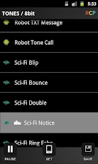 8Bit, SciFi & Robot Ringtones