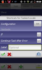 Shortcuts for Tasker/Locale