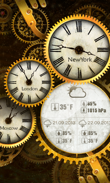 World time clock pack