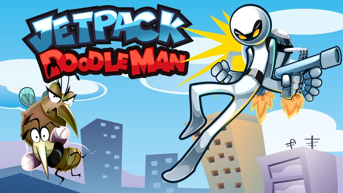 Jetpack Doodle Man (Unlimited Coins)