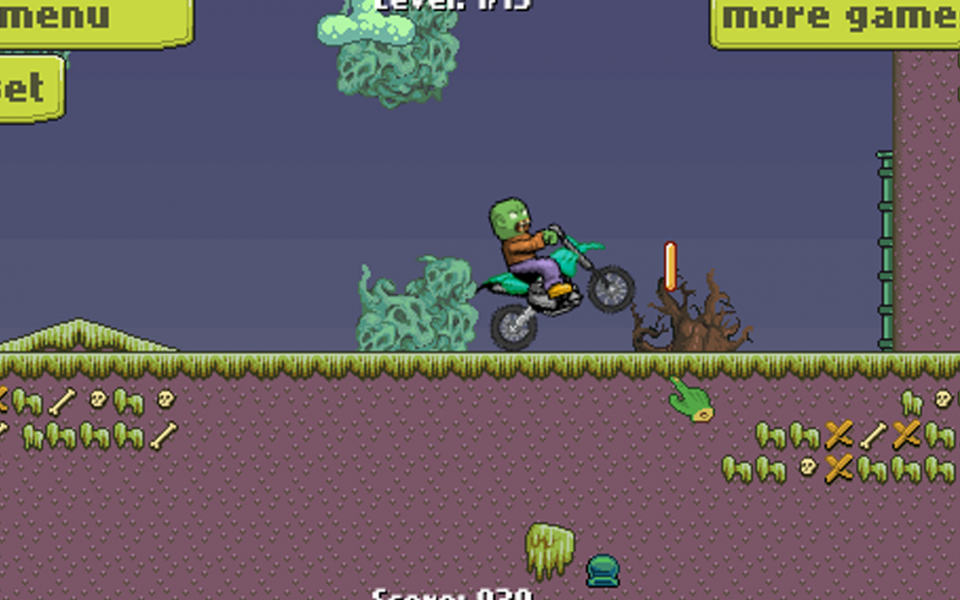 Zombie Race Motorcross game