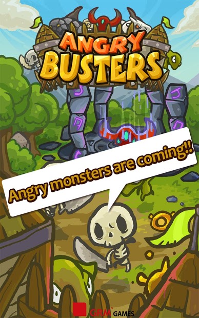 Angry Busters (Unlimited Gold/Magic Points)