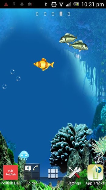 Bubble Aquarium Live Wallpaper